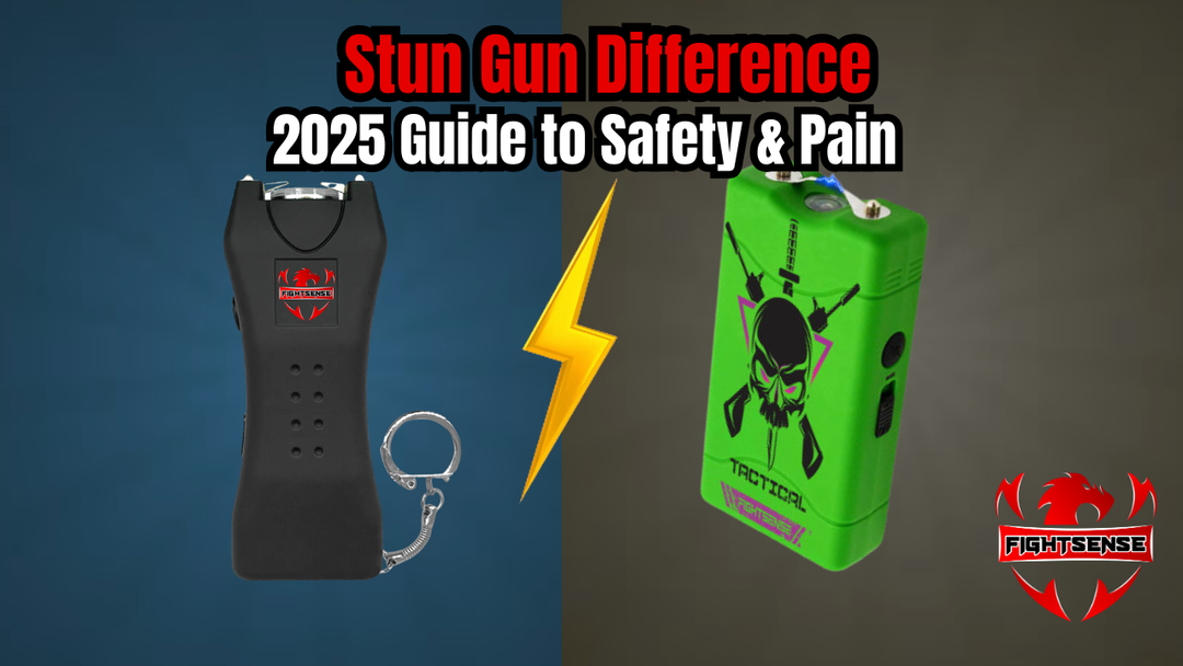 Stun Gun Difference: 2025 Guide to Safety & Pain