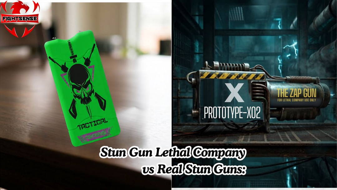 Stun Gun Lethal Company vs Real Stun Guns
