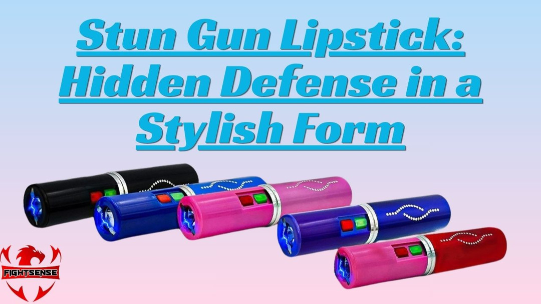 Stun Gun Lipstick: Hidden Defense in a Stylish Form