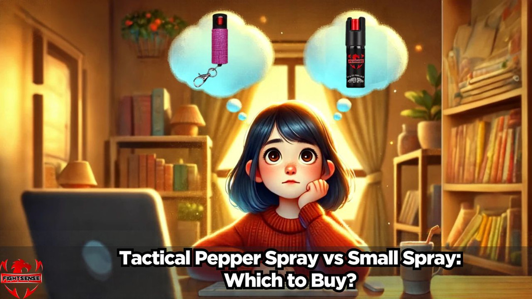 Tactical Pepper Spray vs Small Spray: Which to Buy?