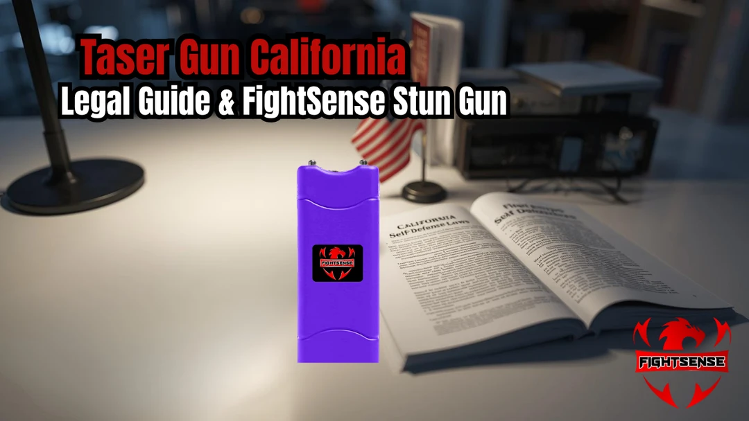 Taser Gun California — Legal Guide & FightSense Stun Gun 