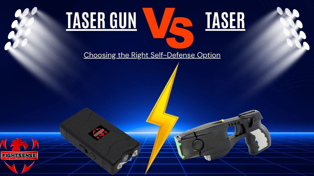 Taser Gun vs Taser? Choosing the Right Self-Defense Option