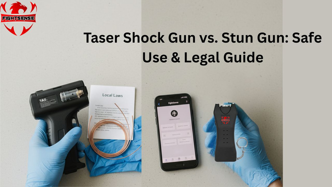 Taser Shock Gun vs. Stun Gun: Safe Use & Legal Guide