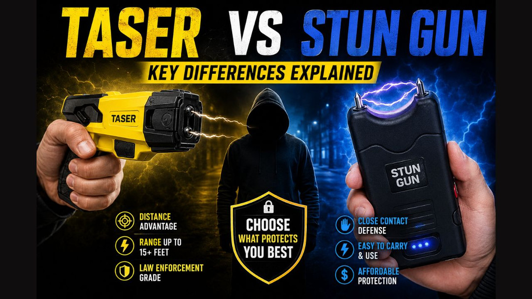 Taser vs Stun Gun: Key Differences Explained