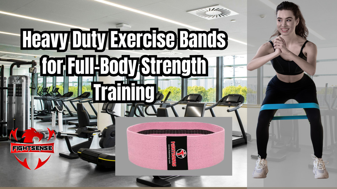 Heavy Duty Exercise Bands for Full-Body Strength Training