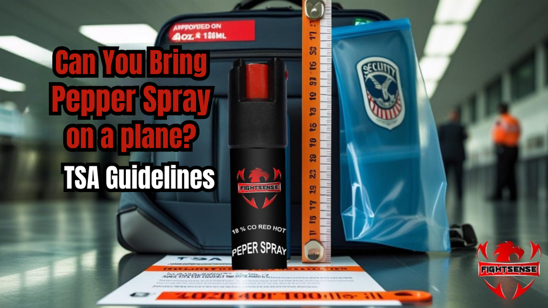 Can You Bring Pepper Spray on a plane? TSA Guidelines 