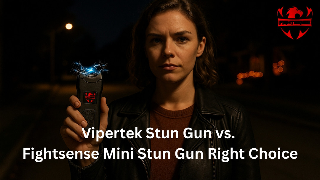 Vipertek Stun Gun vs. Fightsense Mini Stun Gun Right Choice