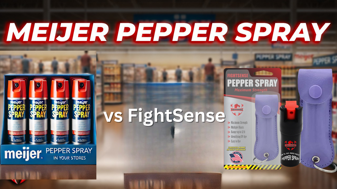 Meijer Pepper Spray vs FightSense: NY State Laws Guide