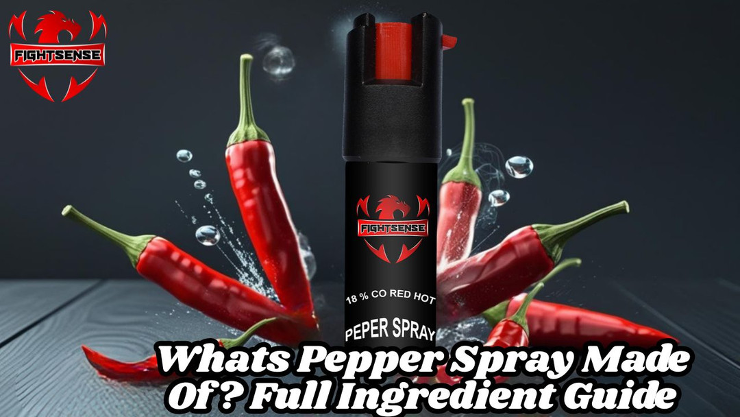Whats Pepper Spray Made Of? Full Ingredient Guide