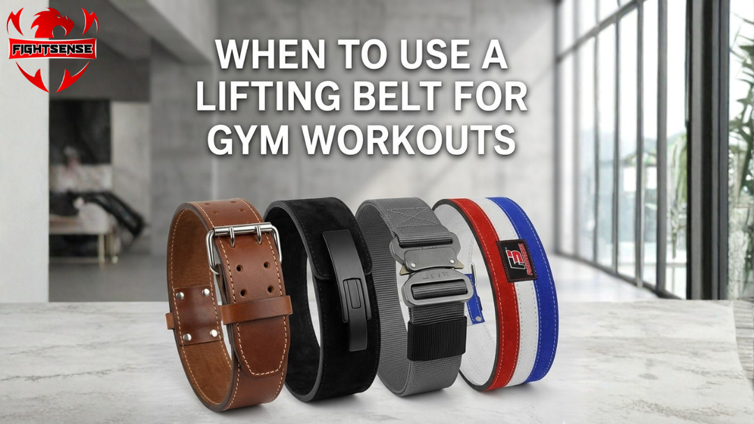 When to Use a Lifting Belt for Safer Gym Workouts