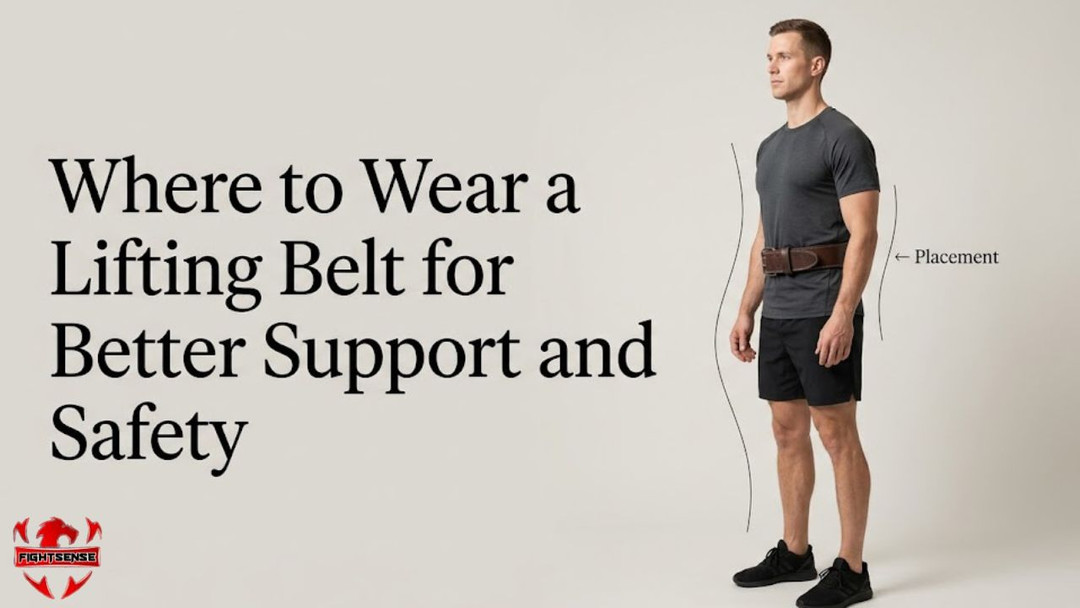 Where to Wear a Lifting Belt for Better Support and Safety