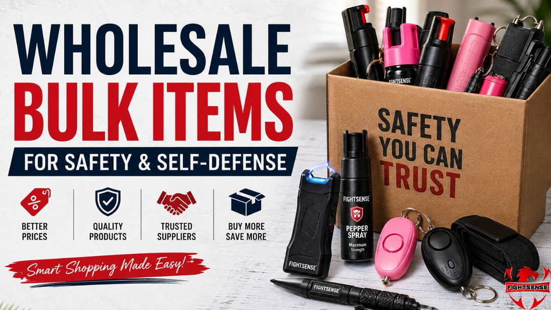 Wholesale Bulk Items for Safety & Self-Defense
