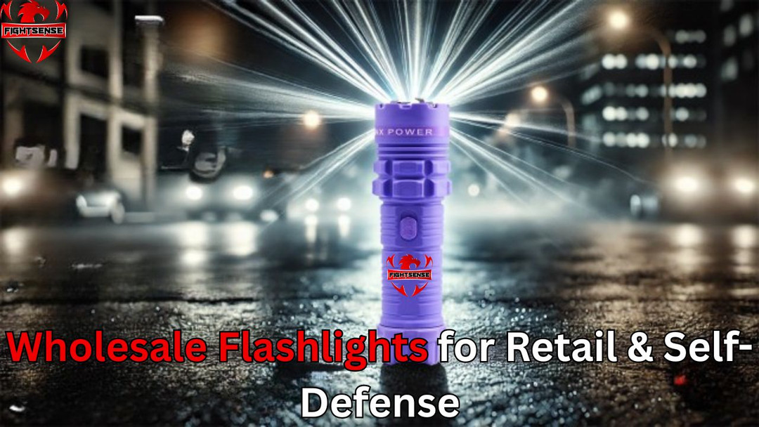 Wholesale Flashlights for Retail & Self-Defense