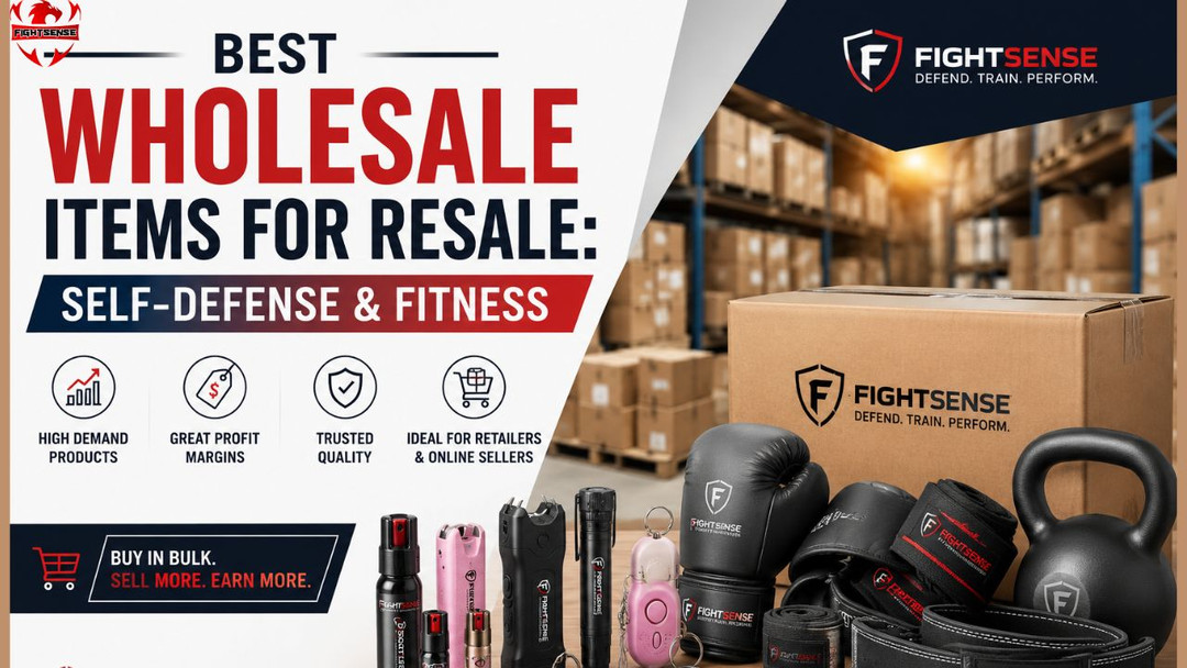 Best Wholesale Items for Resale: Self-Defense & Fitness 