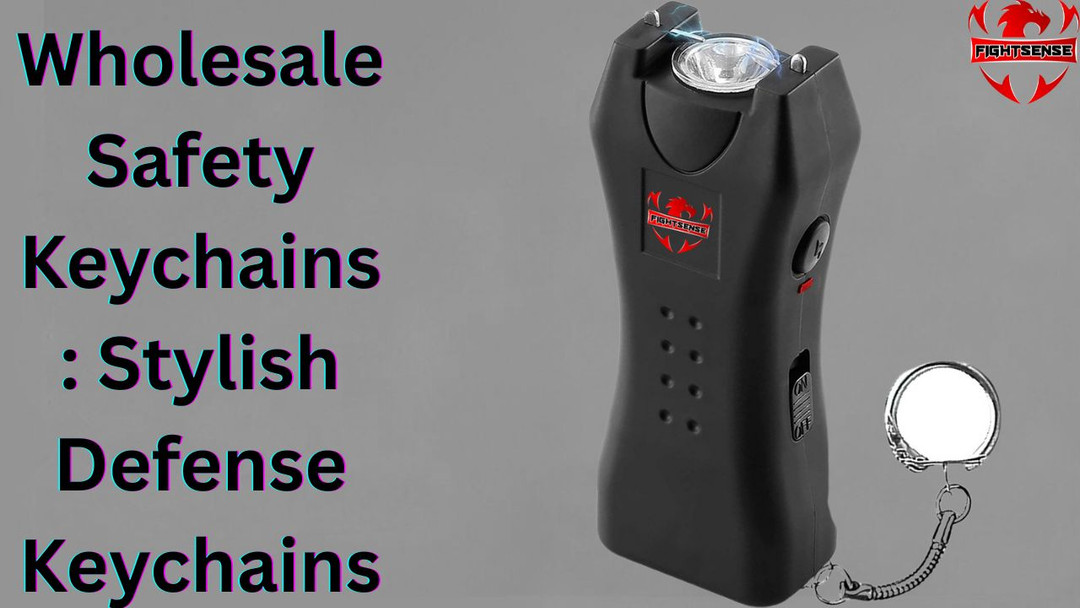 Safety Keychains Wholesale: Secure and Stylish Defense Keychains