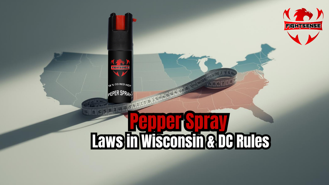 Pepper Spray Laws in Wisconsin & DC Rules