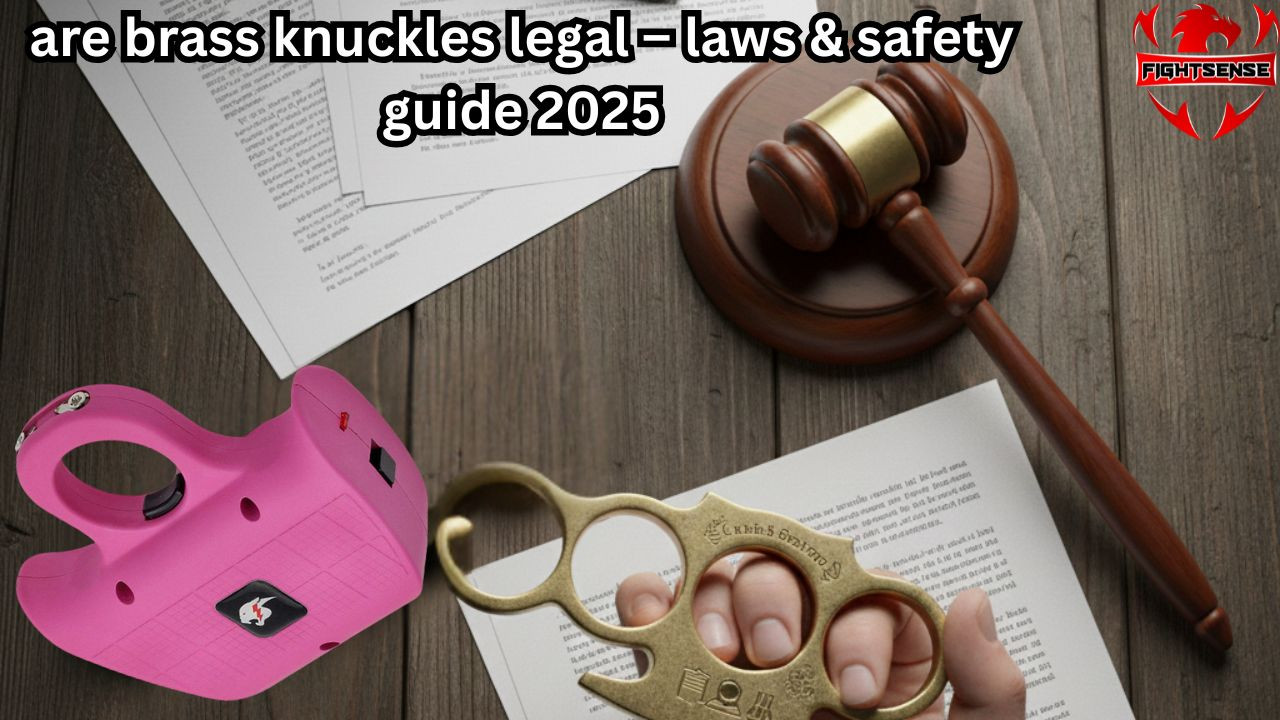 are brass knuckles legal – laws & safety guide 2025 - FIGHTSENSE