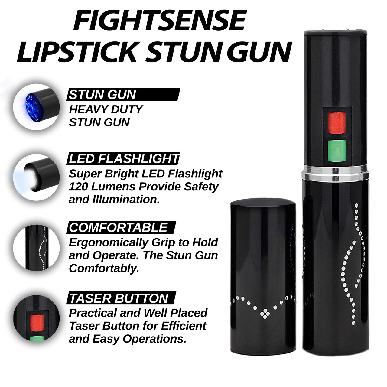 iPhone Stun Guns, Lipstick Knives: The TikTok Self-Defense Trend