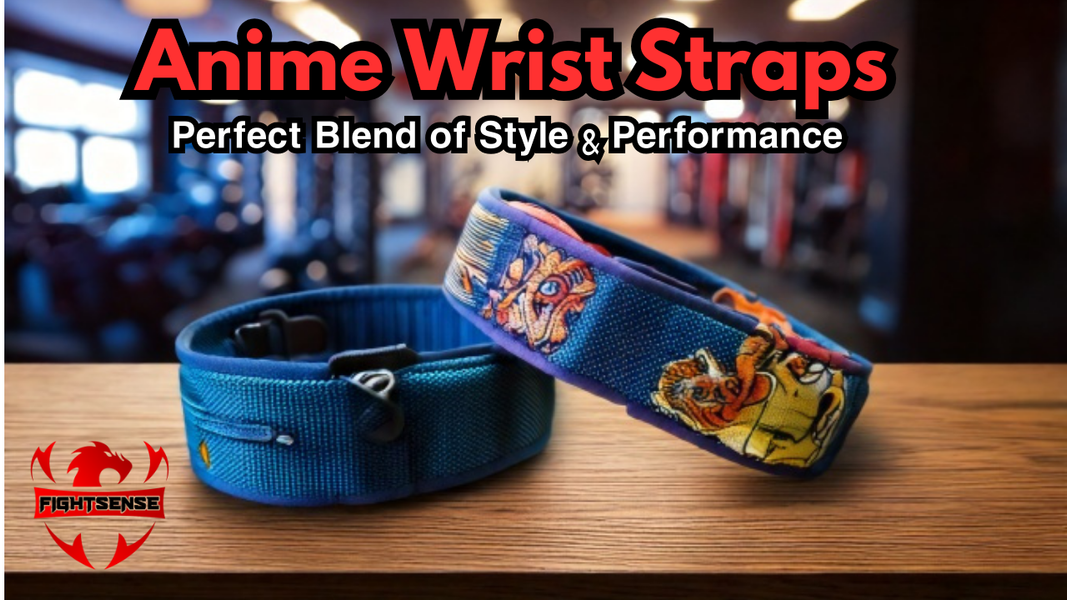 Anime Wrist Straps for Weightlifting Workouts