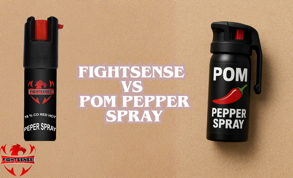 Fightsense vs POM Pepper Spray: Best Protection in 2025