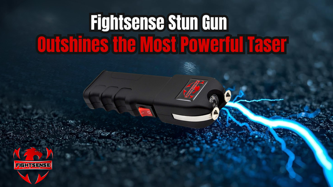 Fightsense Stun Gun Outshines the Most Powerful Taser