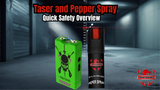 Taser and Pepper Spray: Quick Safety Overview