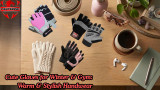 Cute Gloves for Winter & Gym: Warm & Stylish Handwear