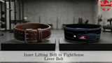 Inzer Lifting Belt vs FightSense Lever Belt