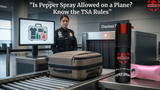 Is Pepper Spray Allowed on a Plane? Know the TSA Rules
