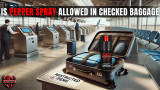 Is Pepper Spray Allowed in Checked Baggage? Rules Explained