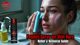 Pepper Spray on Skin: Burn Relief & Removal Guide