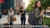 Personal Safety Alarm Keychain for Staying Safe Anywhere