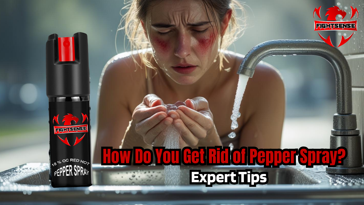 How Do You Get Rid of Pepper Spray? Expert Tips - FIGHTSENSE