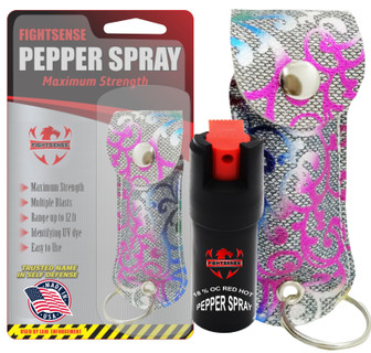 Police Grade Pepper Spray, Pepper spray case