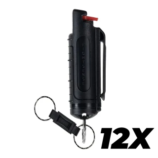Best Pepper Spray Keychain with a Quick Release Clip (12 PC)