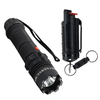 FightSense electric shocker and pepper spray combo