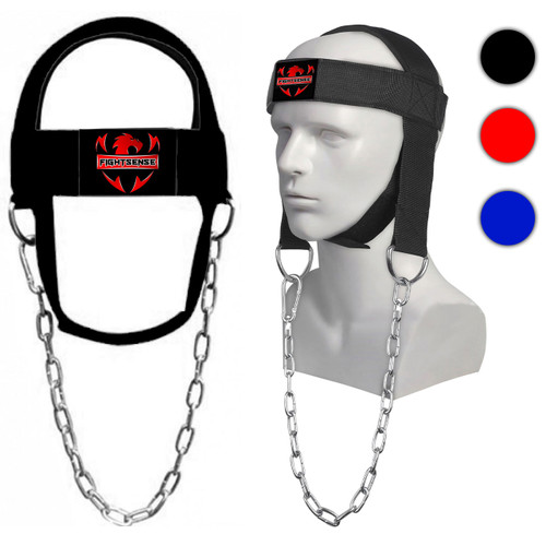 Head Neck Harness with Long Strap and Chain for Neck Support