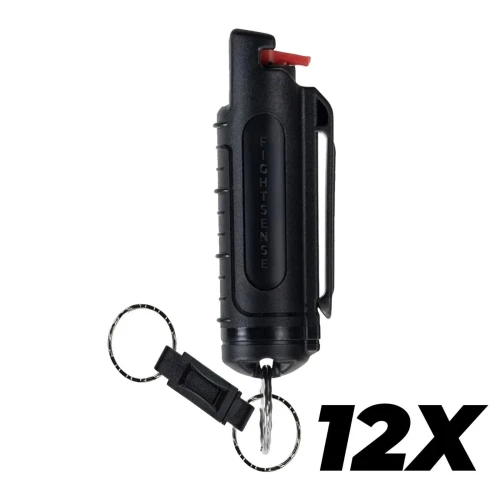 Best Pepper Spray Keychain with a Quick Release Clip (12 PC)