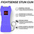 Keychain Stun Gun & Pepper Spray Combo Pack for Women Self Defense