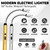 Flexible-neck lighter design reaches deep candle jars and other hard-to-reach wicks.