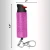 Rhinestone Bling Pepper Spray Keychain with Stylish Clip (12 PC)