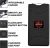 Matte black stun gun featuring the FightSense logo