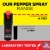 FIGHTSENSE Self-Defense Combo: Stun Gun with LED Flashlight & Pepper Spray