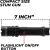 LED flashlight stun gun with safety switch.