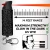 Stylish rhinestone pepper spray for personal safety.