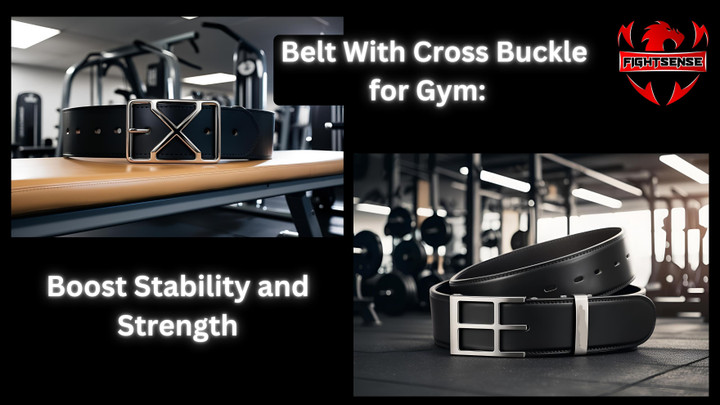  Belt With Cross Buckle for Gym: Boost Stability and Strength