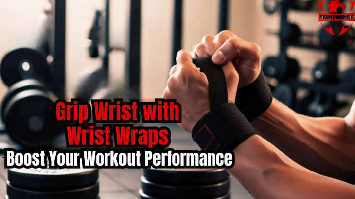 Grip Wrist with Wrist Wraps Boost Your Workout Performance