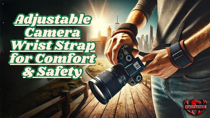 Adjustable Camera Wrist Strap for Comfort & Safety