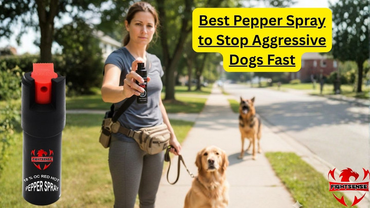 Best Pepper Spray to Stop Aggressive Dogs Fast