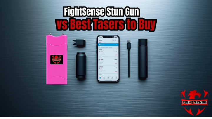 FightSense Stun Gun vs Best Tasers to Buy